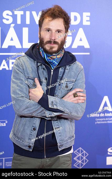 Ruben Ochandiano attends to the Malaga Film Festival presentation at Hotel Villamagna photocall on March 3, 2022 in Madrid, Spain