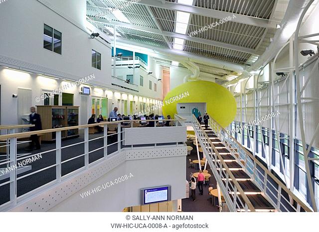 UNITY CITY ACADEMY, ORMESBY ROAD, MIDDLESBROUGH, TEESSIDE, UK, HICKTON MADELEY ARCHITECTS, INTERIOR