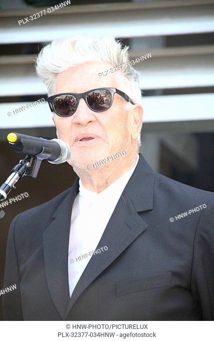 David Lynch 07/07/2014 John Varvatos & Ringo Starr Announce Special Collaboration on Occasion of Ringo's Birthday held at The Capital Records Building in Los...