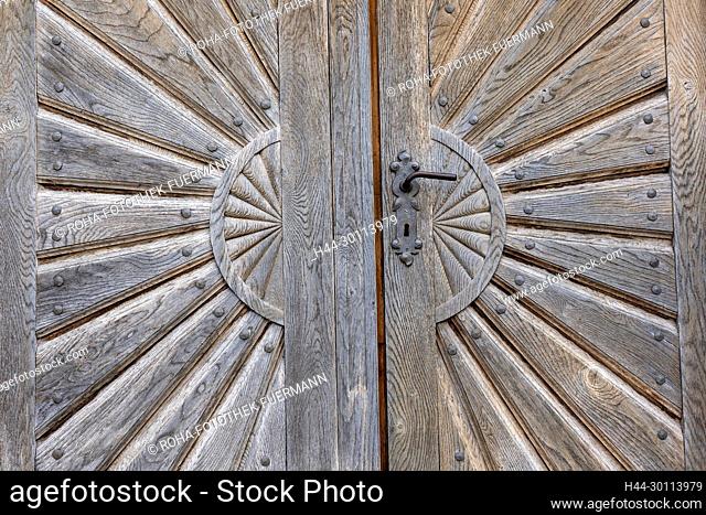 Portal der Kirche St. Valentin - Marzoll (Bad Reichenhall) - Berchtesgadener Land