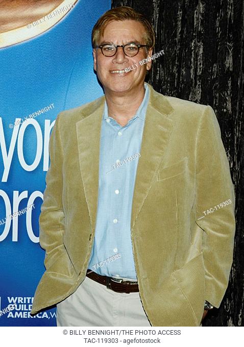 Aaron Sorkin at the 2016 Writers Guild of America West Beyond Words Nominated Screen Writers Special Panel Event at the WGA Theater in Beverly Hills on Fevruary...