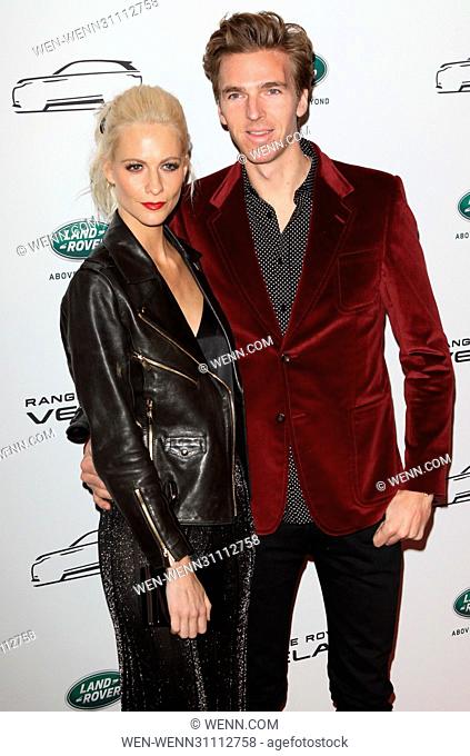 Range Rover Velar launch party at the Design Museum, Kensington High Street, London Featuring: Poppy Delevingne, James Cook Where: London