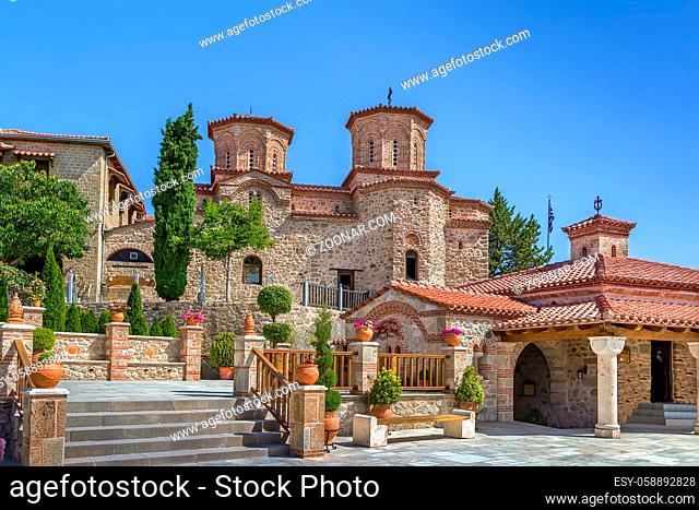 Church in Monastery of Varlaam in Meteora, Greece