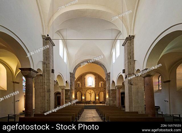 St. Georg, grosse romanische Kirche in der Altstadt, Koeln, Rheinland, Nordrhein-Westfalen, Deutschland, Europa