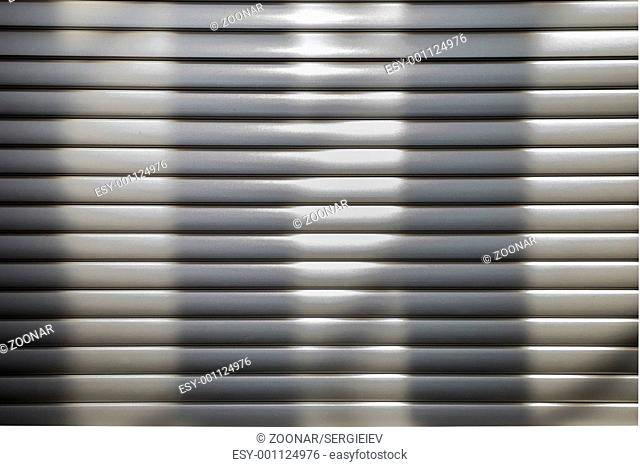 silvery horizontal lines and vertical shadows