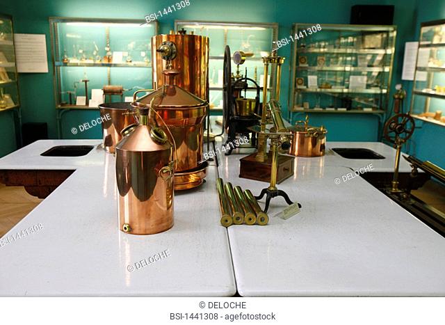 Photo essay. Institut Pasteur Museum, Paris, France. Room of scientific souvenirs