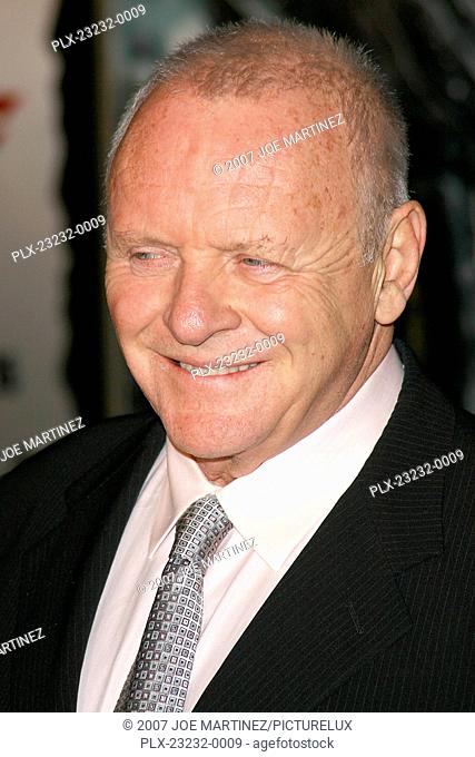 Beowulf (Premiere) Anthony Hopkins 11-5-2007 / Westwood Village Theater / Los Angeles, CA / Paramount Pictures / Photo by Joe Martinez