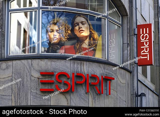 A branch of the Esprit fashion group, which wants to use the protective shield procedure because of the corona crisis. Koln, April 7th, 2020 | usage worldwide