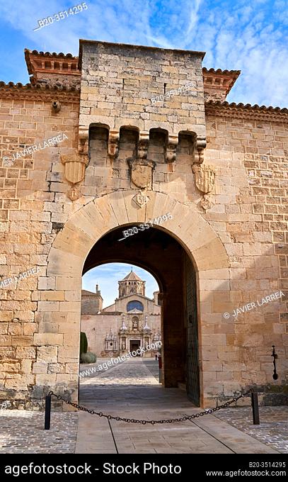 Monastery of Santa Maria de Poblet, Tarragona province, Catalonia, Spain, Europe