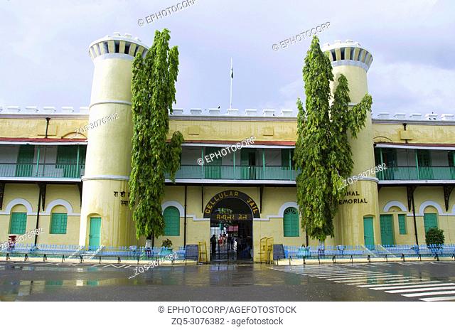 The Cellular Jail, also known as Kala Pani, Port Blair, Andaman and Nicobar Islands