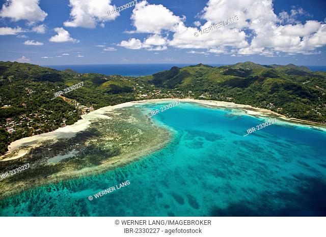 Bay of Anse á la Mouche, Southern Mahe, Mahe Island, Seychelles, Africa, Indian Ocean