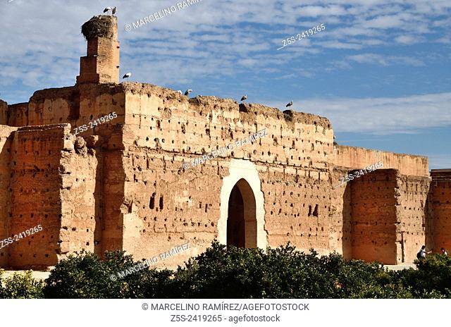 ruins of El Badi Palace, Marrakech