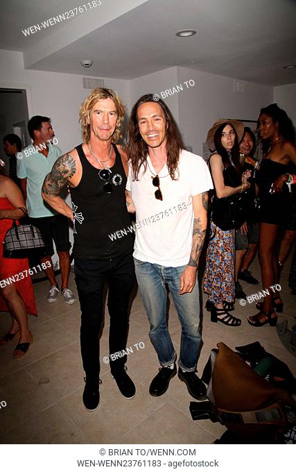 Celebrities attend Paradise House Presented By Interview Hosted By Susan Holmes-McKagan in Palm Springs. Featuring: Duff McKagan