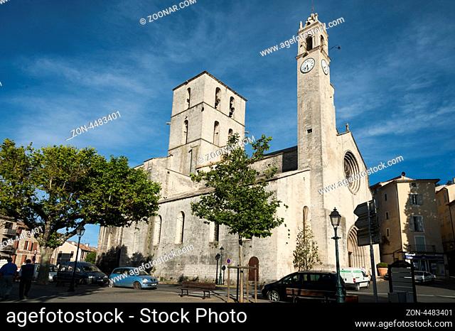 Kathedrale Notre-Dame-du-Bourguet, Forcalquier, Provence, Provence-Alpes-Cote, Frankreich| Forcalquier, Provence, Provence-Alpes-Cote, France