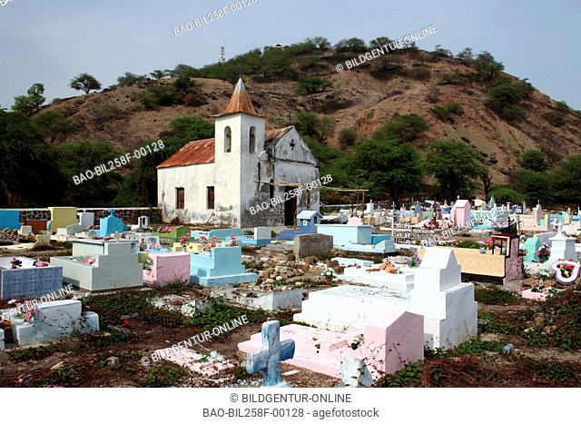 A church with cemetery with Bucoli on the north coast of the east Timor with Tutuala, the east Timor