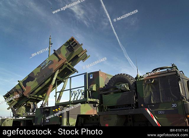 Patriot surface-to-air missile system (Patriot air defence system), IFA Berlin, Berlin, Germany, Europe