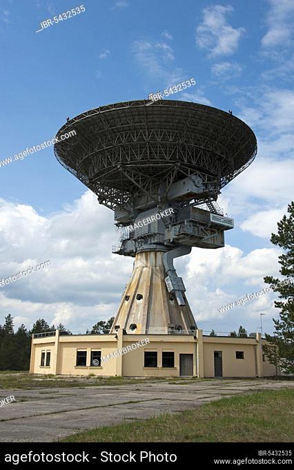 Telescope, Irbene, Ventspils, Latvia, Baltic States, Europe, International Centre for Radio Astronomy, Europe