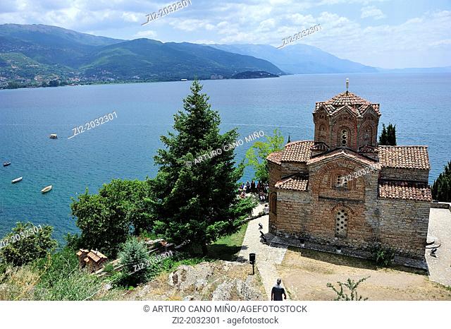 Orthodox Church of St. John Kaneo, Orhid, Macedonia