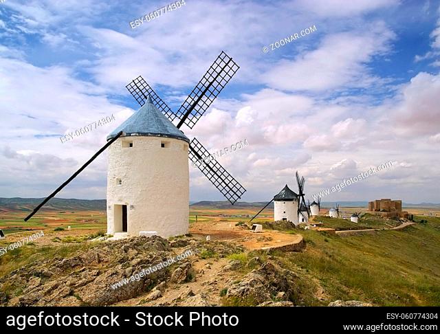Consuegra Windmühlen - Consuegra Windmill 01