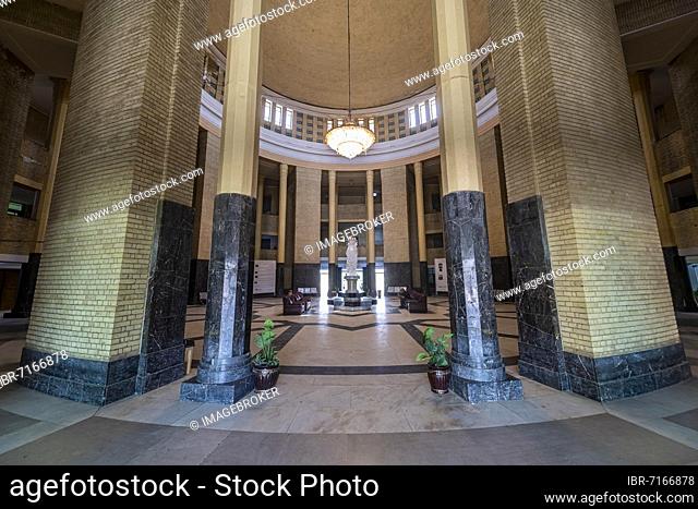 Interior of the Baghdad Central railway Station, Baghdad, Iraq, Asia