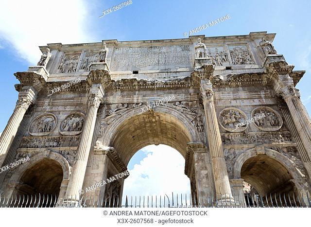 The arch of Constantine. Rome, Italy
