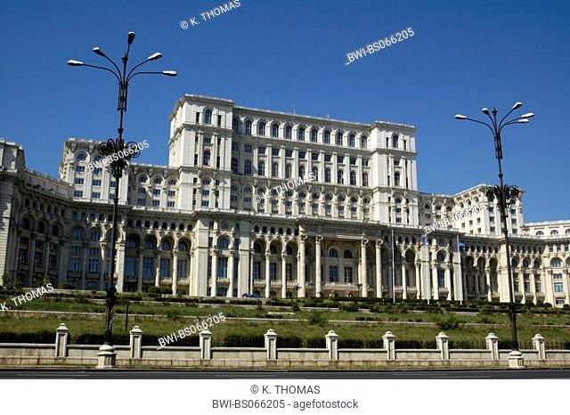 Bucuresti, parliament palace, museum casa poporului, Romania, Bucharest / Bucuresti