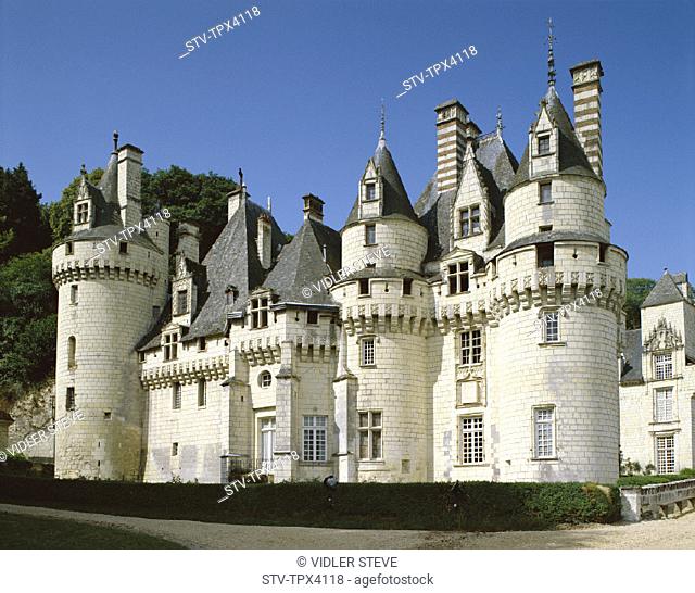 Chateau, D'usse, France, Europe, Holiday, Landmark, Loire valley, Tourism, Travel, Usse, Vacation