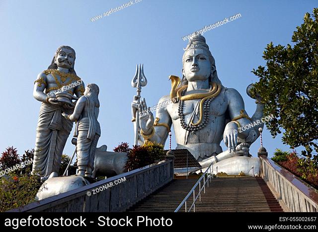 Shiva's statue. India. Murdeshvar