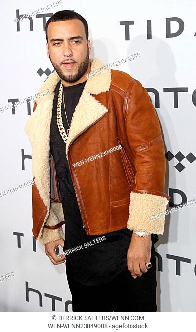 1020 Amplified by HTC at Barclays Center of Brooklyn Featuring: French Montana Where: New York, New York, United States When: 20 Oct 2015 Credit: Derrick...