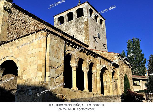 Romanesque church of San Clemente, XII-XIIIth centuries. Segovia, Spain