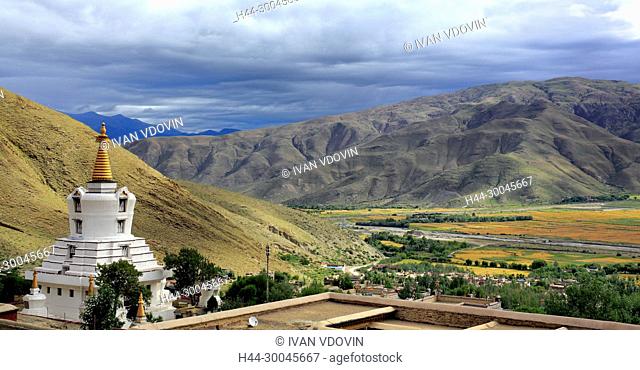 Mindrolling Monastery, Lhoka (Shannan) Prefecture, Tibet, China