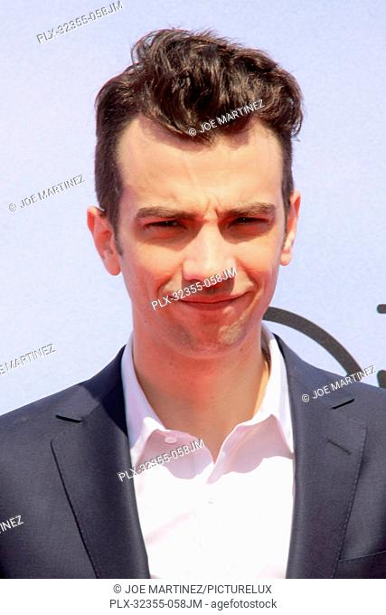 Jay Baruchel at the DreamWorks premiere of How To Train Your Dragon 2. Arrivals held at Regency Village Theatre in Westwood, CA, June 8, 2014