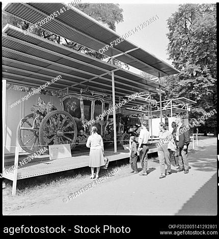 ***AUGUST 19, 1966 FILE PHOTO***The first national tourism exhibition opens in Olomouc, Czechoslovakia, August 19, 1966. The exhibition includes stands of the...