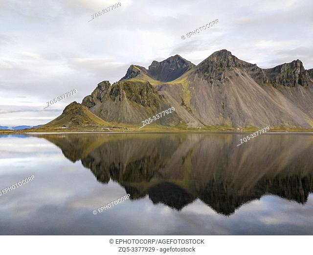 Scenic view of Stocksness, Hofn, Iceland