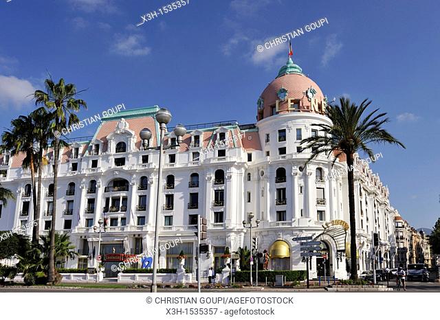 Hotel Negresco, Nice, Alpes-Maritimes department, Provence-Alpes-Cote d'Azur region, southeast of France, Europe