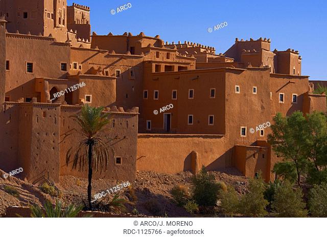 Taourirt Kasbah, built by Pasha Glaoui, Ouarzazate, UNESCO World Heritage Site, Ouarzazate Province, Morocco, North Africa