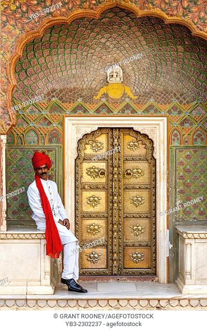 The Rose Gate, City Palace, Jaipur, India
