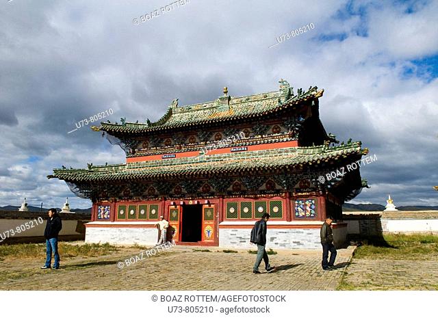 Erdene zuu khiid monastery was the first Buddhist monastery in Mongolia  it was constructed in 1586 by Abrtai Khaan but was finished 300 years later