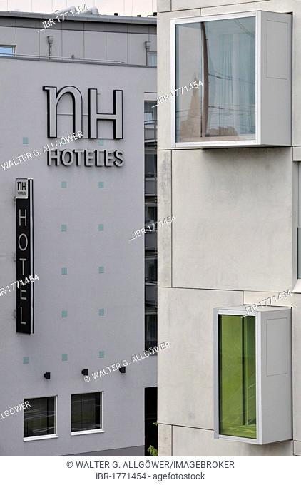 NH Hotel and Art Hotel, Rheinauhafen, Cologne, North Rhine-Westphalia, Germany, Europe