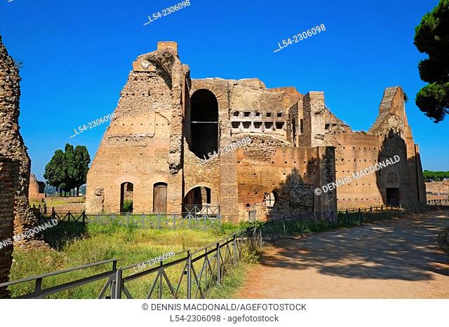 Palatine Hill Roman Forum Rome Italy IT EU Europe