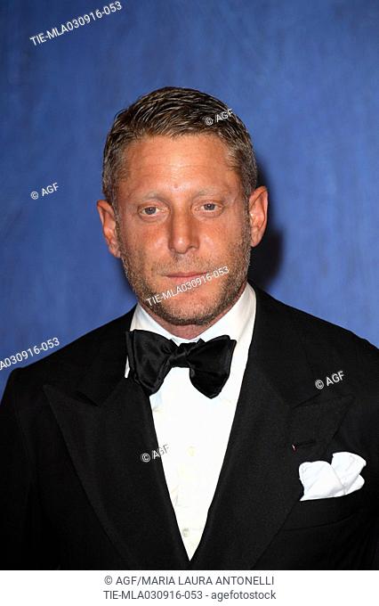Lapo Elkann attends 'Franca: Chaos and Creation' red carpet at the 73th Venice International Film Fest, Venice 02/09/2016