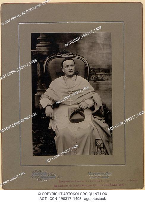 His Excellency Mgr. Falconio. Sitting, 1899