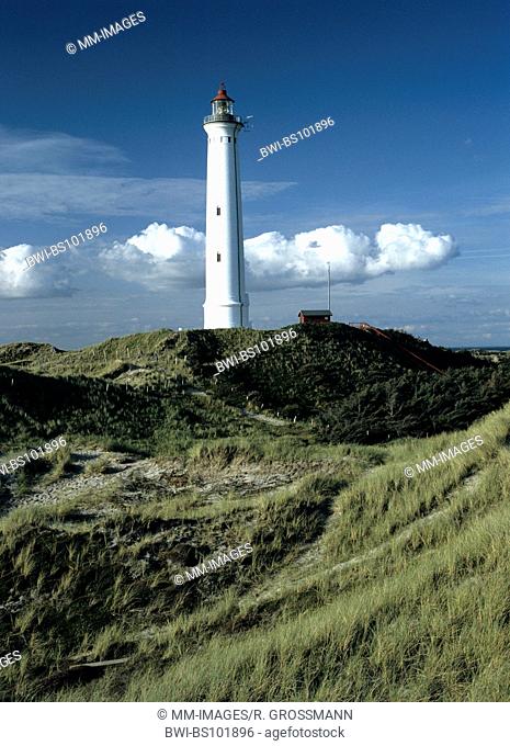 lighthouse Jorre Lyngvig, Denmark, Juetland