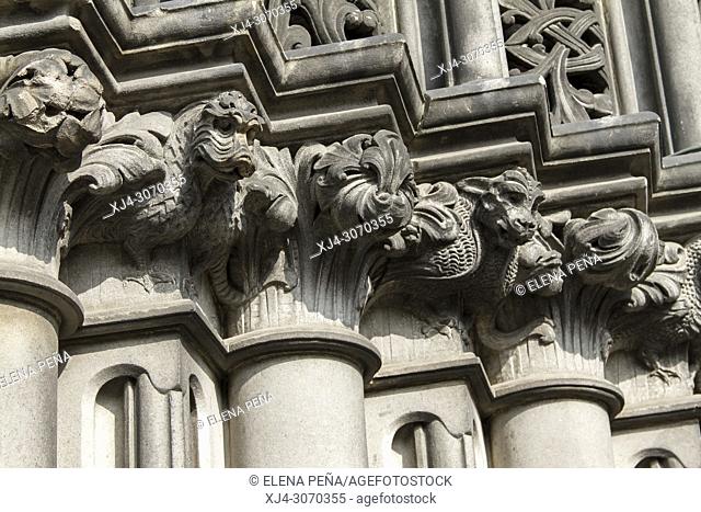Gargoyles, St. Giles Cathedral, Edinburgh, Scotland