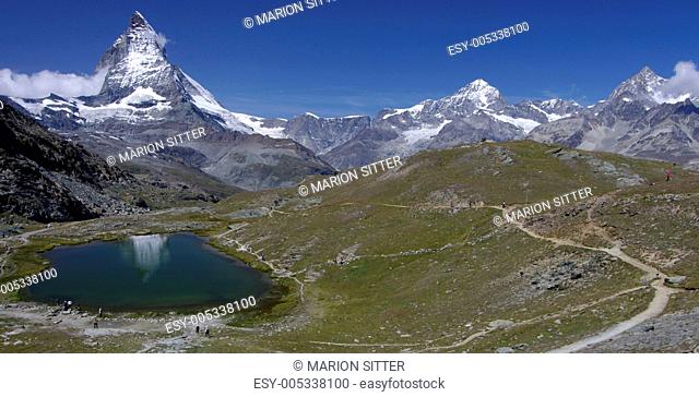 Wanderparadies Riffelsee-Matterhorn