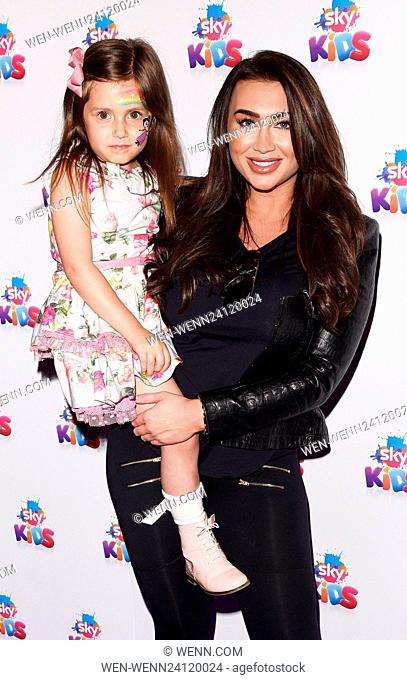 Sky Kids pop up café for the launch of the Sky Kids app, London Featuring: Lauren Goodger Where: London, United Kingdom When: 29 May 2016 Credit: WENN