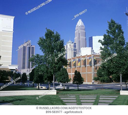 Mint Street, Downtown, Charlotte, North Carolina