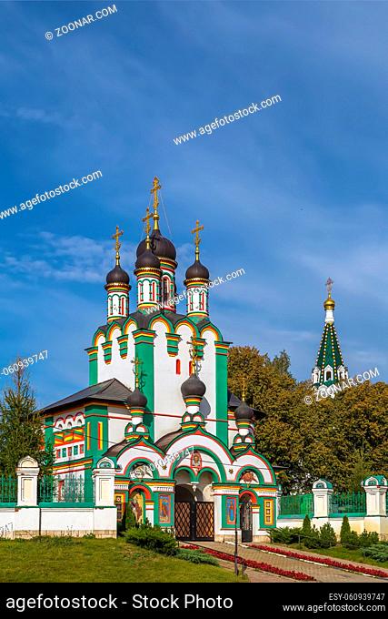 Temple of Joseph Volotsky in Pavlovskaya Sloboda, moscow region, Russia