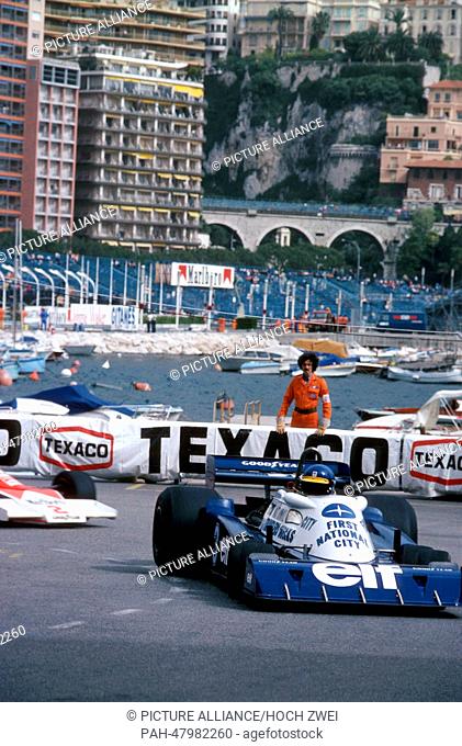 Formel 1, Grand Prix Monaco 1977, Monte Carlo, 25.05.1977 Ronnie Peterson, Tyrrell-Ford P34
