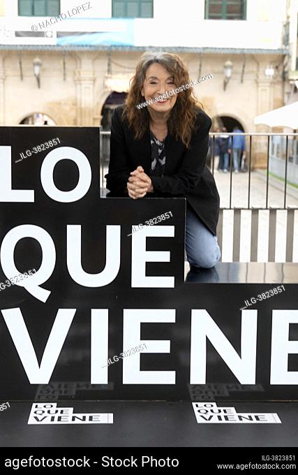 Petra Martínez attends to La vida era eso photocall during the Lo que viene Film Festiva May 13, 2021 in Bardenas Reales, Spain Navarra, Spain